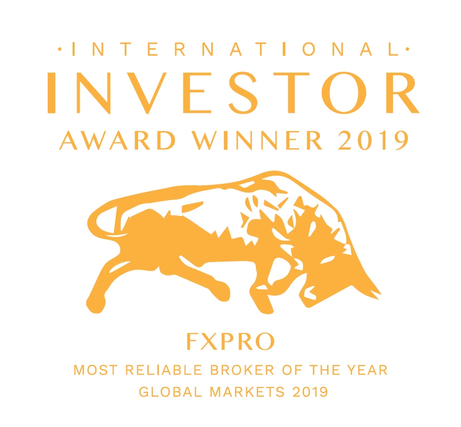 FxPro was awarded as the Most Reliable Broker of the Year 2019